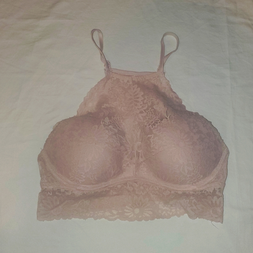 Pink Victoria secrets Light pink push up bralette